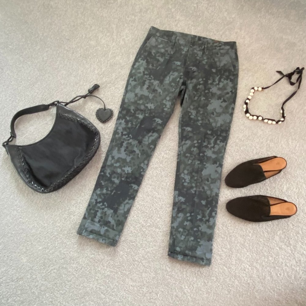 ♥ ASOS Trendy Ladies Camo Button Fly Pants Size 30